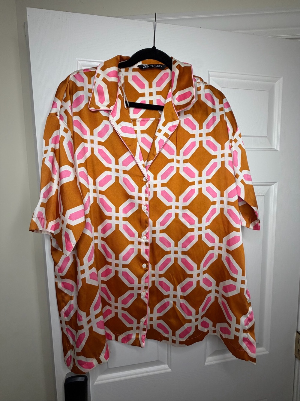 Zara 2 piece Geometric Wide-Leg *sold as set - Picture 4 of 5